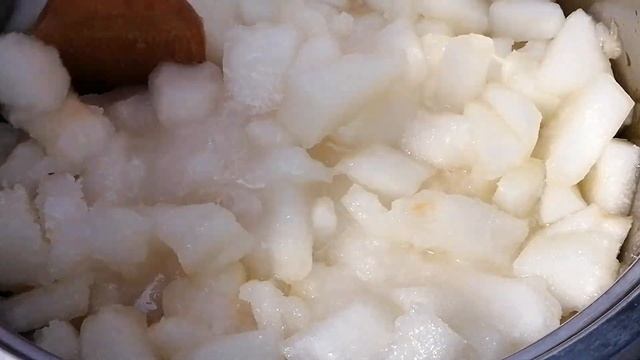 Самое простое, но вкусное варенье из дыни. Пошаговый рецепт. Домашняя кулинария.