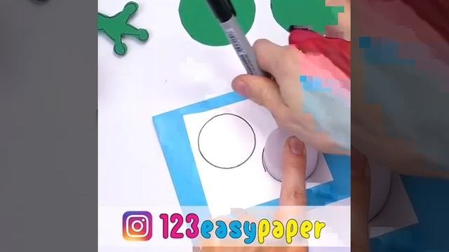 crazy frog moving paper toys