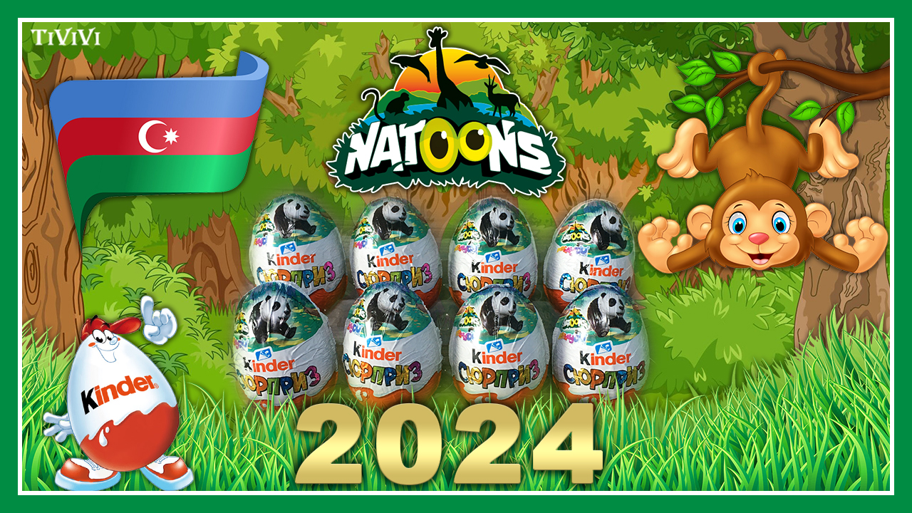 Kinder сюрприз Natoons 2024 from Azerbaijan