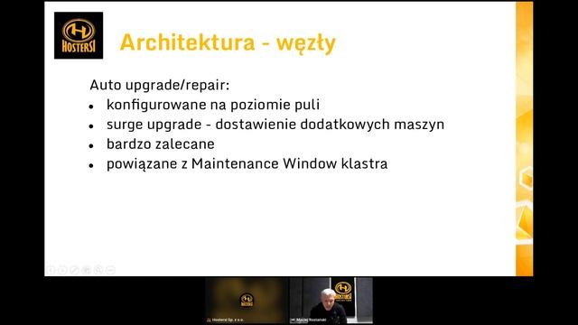 Webinar - konfiguracja klastra Google Kubernetes Engine. Możliwości opcje i porady