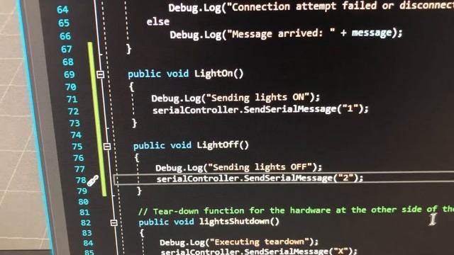 Arduino and Unity simple demo with Ardity (free package)