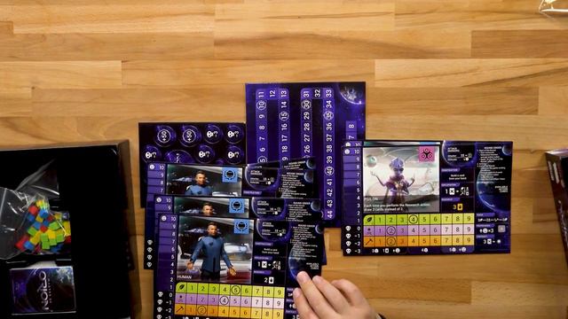 Unboxing Master of Orion the board game by Cryptozoic