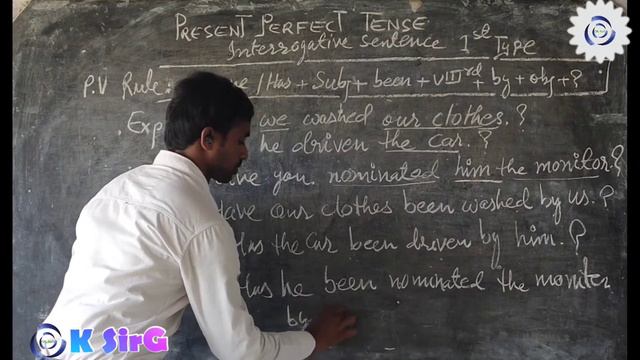 Present perfect tense | passive voice | interrogative sentences