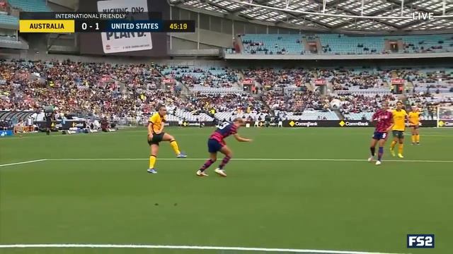 USWNT ride strong second half to 3-0 win over Australia | FOX SOCCER