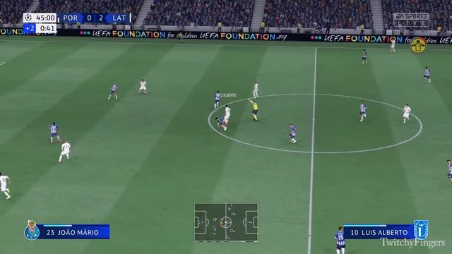 FIFA 22 - FC Porto vs Lazio | Europa League Knockout Round Play-Off 2021/22 | Full Match