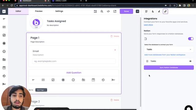 How to Integrate BoloForms with Notion!