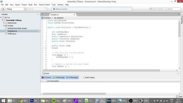 40. Making a 2D Platformer in Unity (C#) - Player Shoots