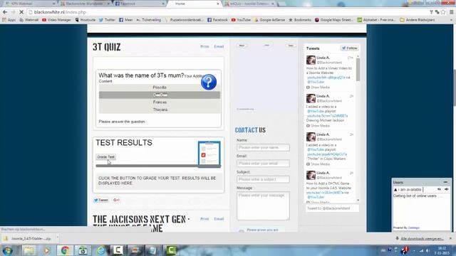How to Add  a Quiz to your Joomla Website