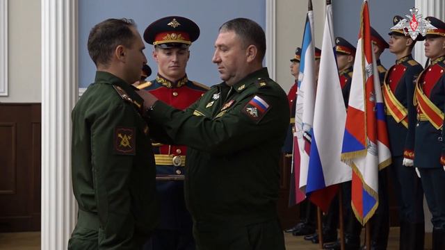 Торжественное собрание в Штабе МТО Вооруженных Сил РФ, посвещенное Дню Тыла