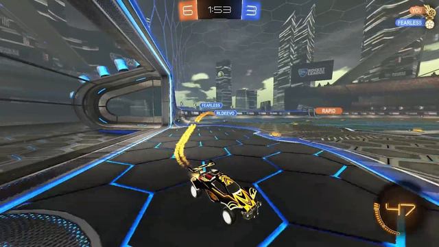 When the Rocket League team chemistry is on ANOTHER LEVEL