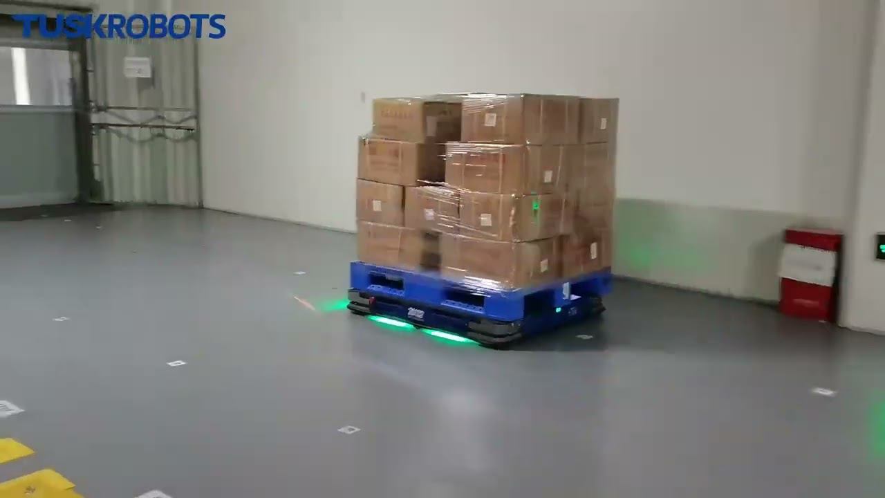 AMR Robots in Food Industry Warehouses