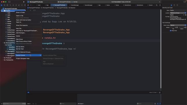 Building a Cross platform 2D Game Engine for My game project using C++ and SDL2. Part 1