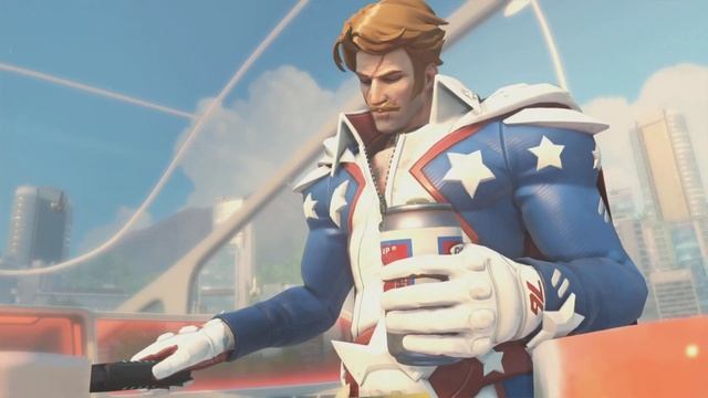 Soldier 76's Grillmaster Highlight Intro With All Legendary & Epic Skins