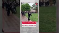 الشرطة الأمريكية تفض اعتصام جامعة فرجينيا وتعتقل طلابا مؤيدين لأهالي قطاع غزة