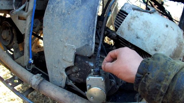 Трёх колёсный болотоход,небольшой обзор.