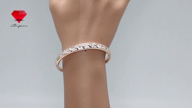 Bije.ru: Позолоченный браслет с разноцветными кристаллами Swarovski Melba (Мельба)