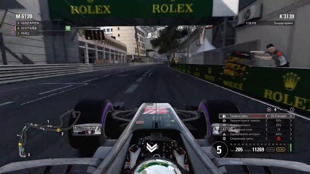 F1 2017 Завал в Монако - формула 1 2017 карьера (ф1) Монако #6
