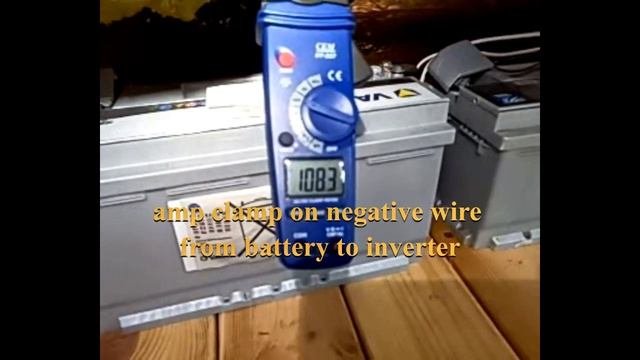 start a fridge from 12 volt battery and inverter victron energy phoenix 12 800 (220 volts)
