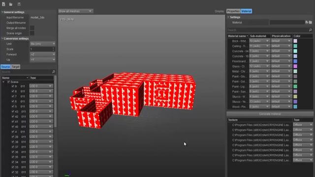 How to create Cryengine 5 level importing data