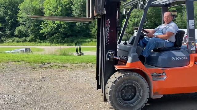 Lot 20 Toyota 7FDU45 Fork Truck