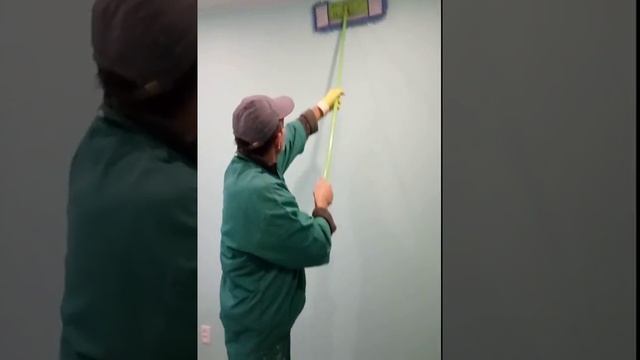 Сухое обеспыливание стен