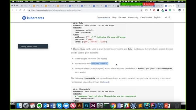 Kubernetes Access Security with RBAC and AWS IAM
