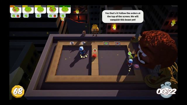 Adept Culinary Coordination: Let's Play Overcooked Episode 1 [Controls]