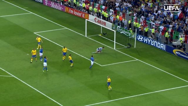 EURO 2004 highlights: Sweden 1-1 Italy