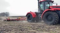 Трактор кировец. КУЛЬТИВАЦИЯ!