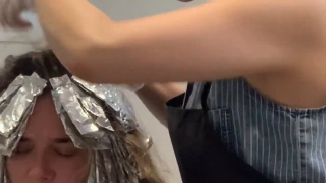 full head of highlights on brown hair | hairdresser tips and tricks - hair by fatemeh beauty
