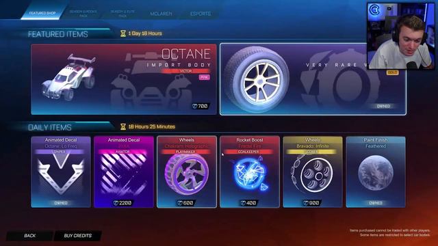 NEW *PAINTED OCTANE* IN THE ROCKET LEAGUE ITEM SHOP!