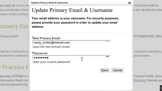 ATS Email Username Synch iPart for iMIS RiSE