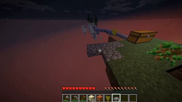☁Выживание на небесах#1 + играю с друзьями в Скайблок | Minecraft |