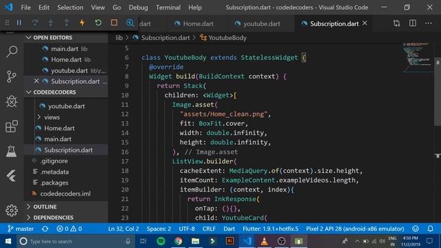 Flutter YouTube Redesign Concept | Speed Code | GitHub Link