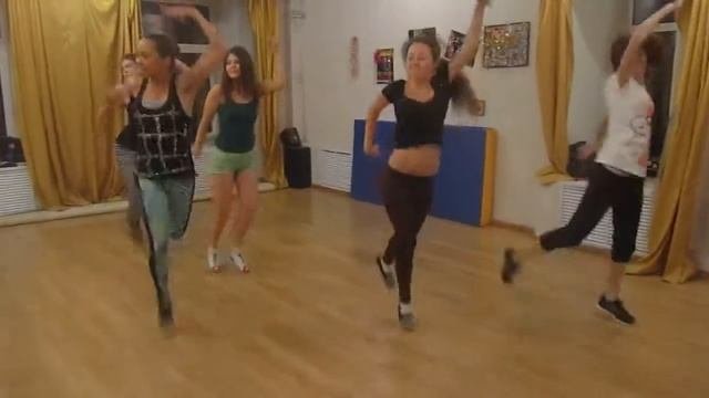 Reggaeton with Diana Rodriguez Moscow 12.14
