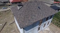 Битумная черепица Дёке - серия Премиум - коллекция Генуя - цвет Трюфель