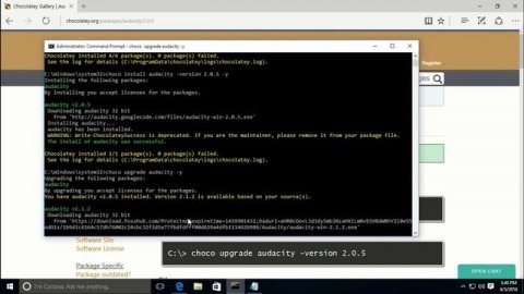 Chocolatey Demonstration
