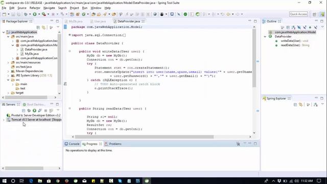 Java web application development | How to change port number in tomcat in eclipse