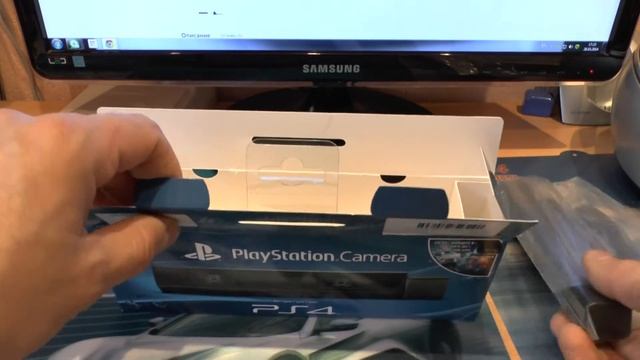 Распаковка PlayStation Camera для PS4
