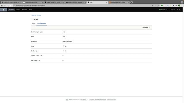 Hashicorp Vault - Lease, purpose of a lease ID, Renew & Revoke leases  with Dynamic Secrets - #6