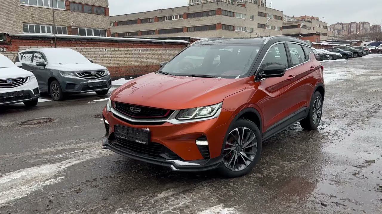 В продаже стильный кроссовер Geely Collray