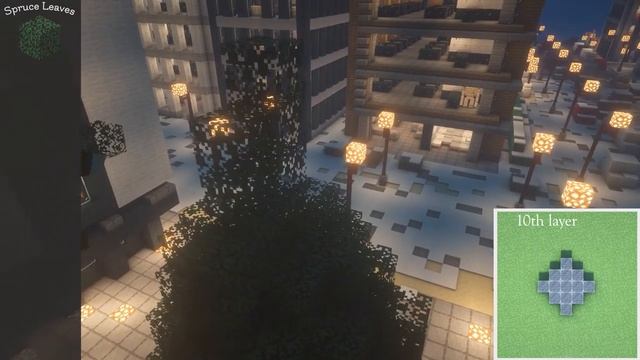 Minecraft: How to make a Christmas Tree [Tutorial]