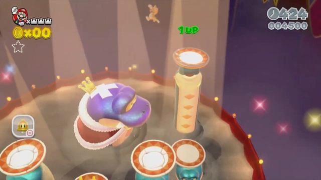 Super Mario 3D World Wii U - A Banquet with Hisstocrat Green Star