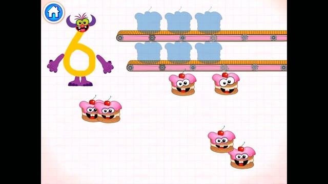 SuperNumbers! Learn to count from 1 to 10! Learning Game for Kids
