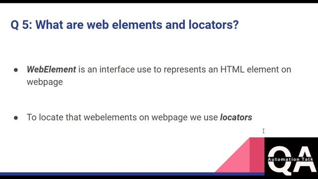Frequently asked Selenium Interview Questions and Answers (Part-1) | QA Automation Talk