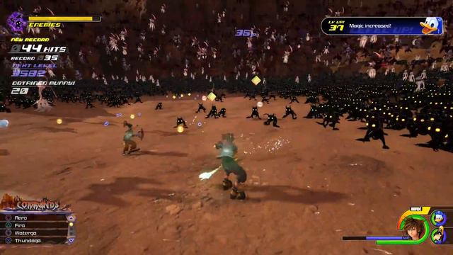 Kingdom Hearts III - 10k Heartless/Nobody/Unversed Fight (Proud Mode)