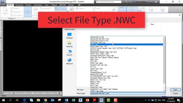 Navisworks Course - how to easily append all types of models