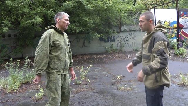 РРБ.Радабор. Удар ножом по шее и защита.