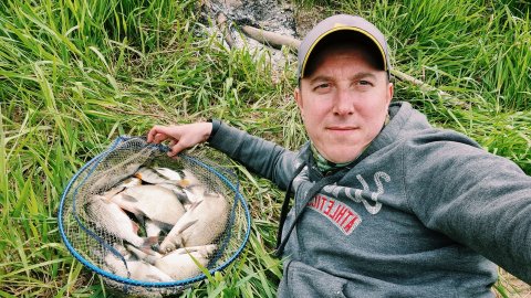 Рыбалка на Угре. Фидерная ловля на реке весной в мае 20.05.2023