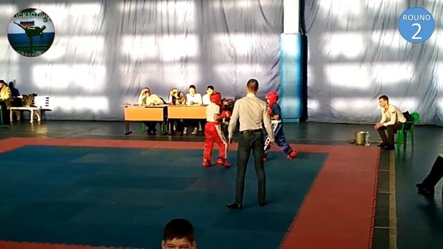 Ланщеков Егор 37кг лайт-контакт (Саратов) 1бой 26122017